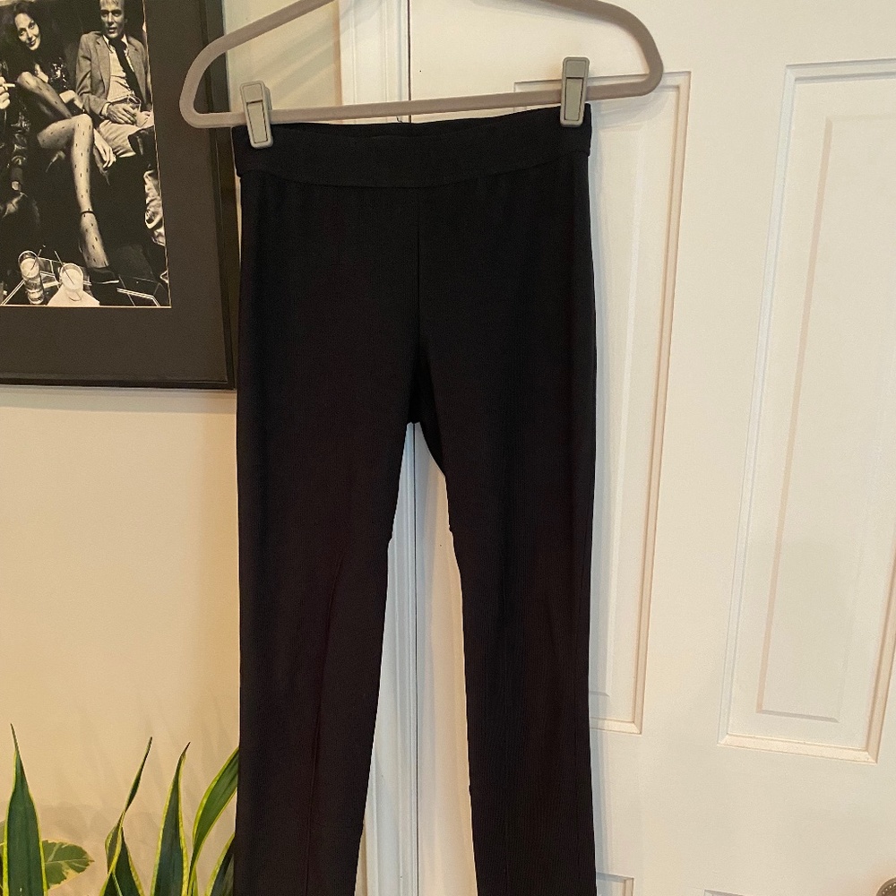 BCBG MaxAzria Robbed Moto Leggings